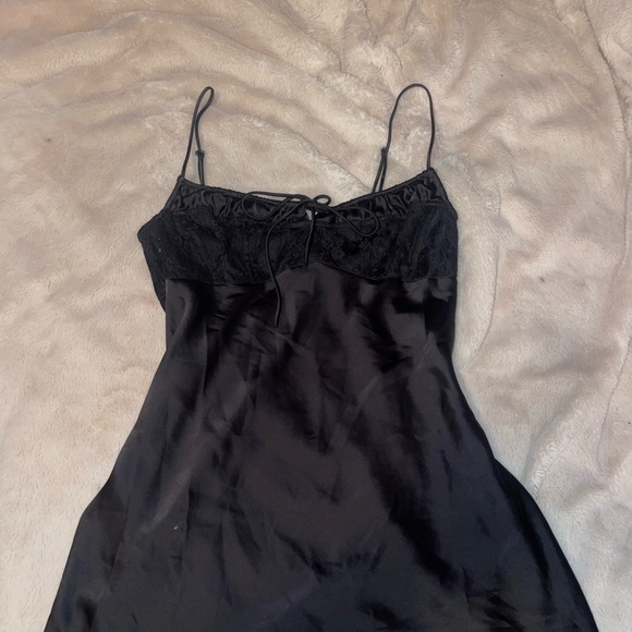 Urban Outfitters Dresses & Skirts - Urban Outfitters Satin Lace Mini Slip Dress